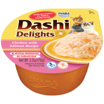 Inaba Dashi Delight Chicken & Salmon 70 gram